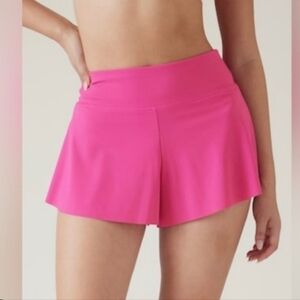 Athleta Women's Vibrant Pink Athletic Shorts